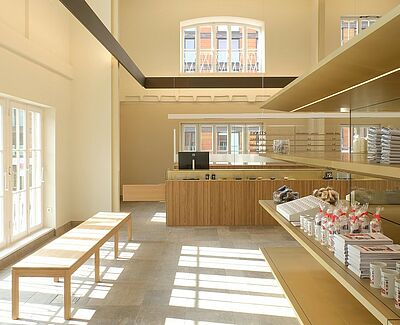 MichelShop im Besucherzentrum