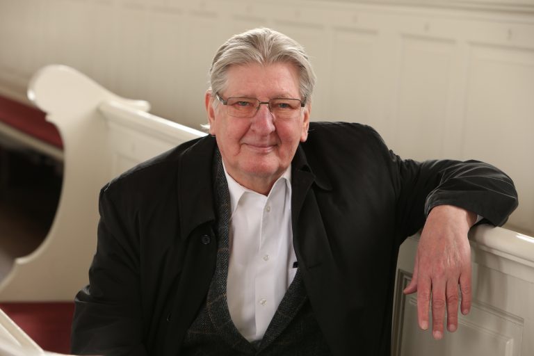 Gernot Schindler auf der Südempore im Hamburger Michel