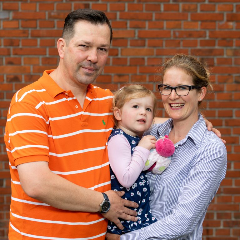 Portrait von Familie Hammer