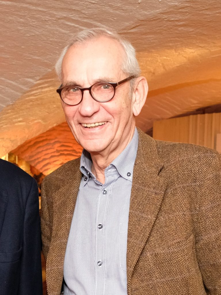 Helge Adolphsen in der Krypta