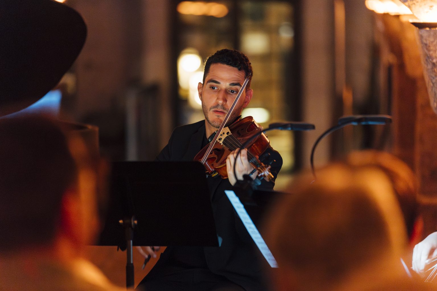 Die Hamburger Camerata spielt in der Michel-Krypta
