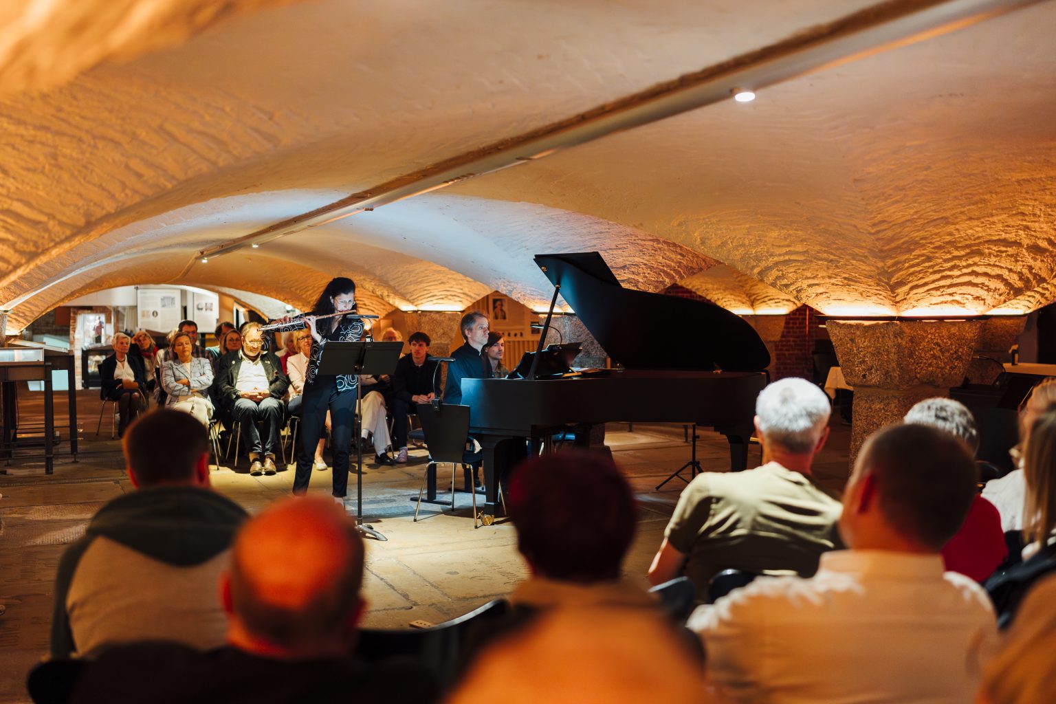 Die Hamburger Camerata spielt in der Michel-Krypta