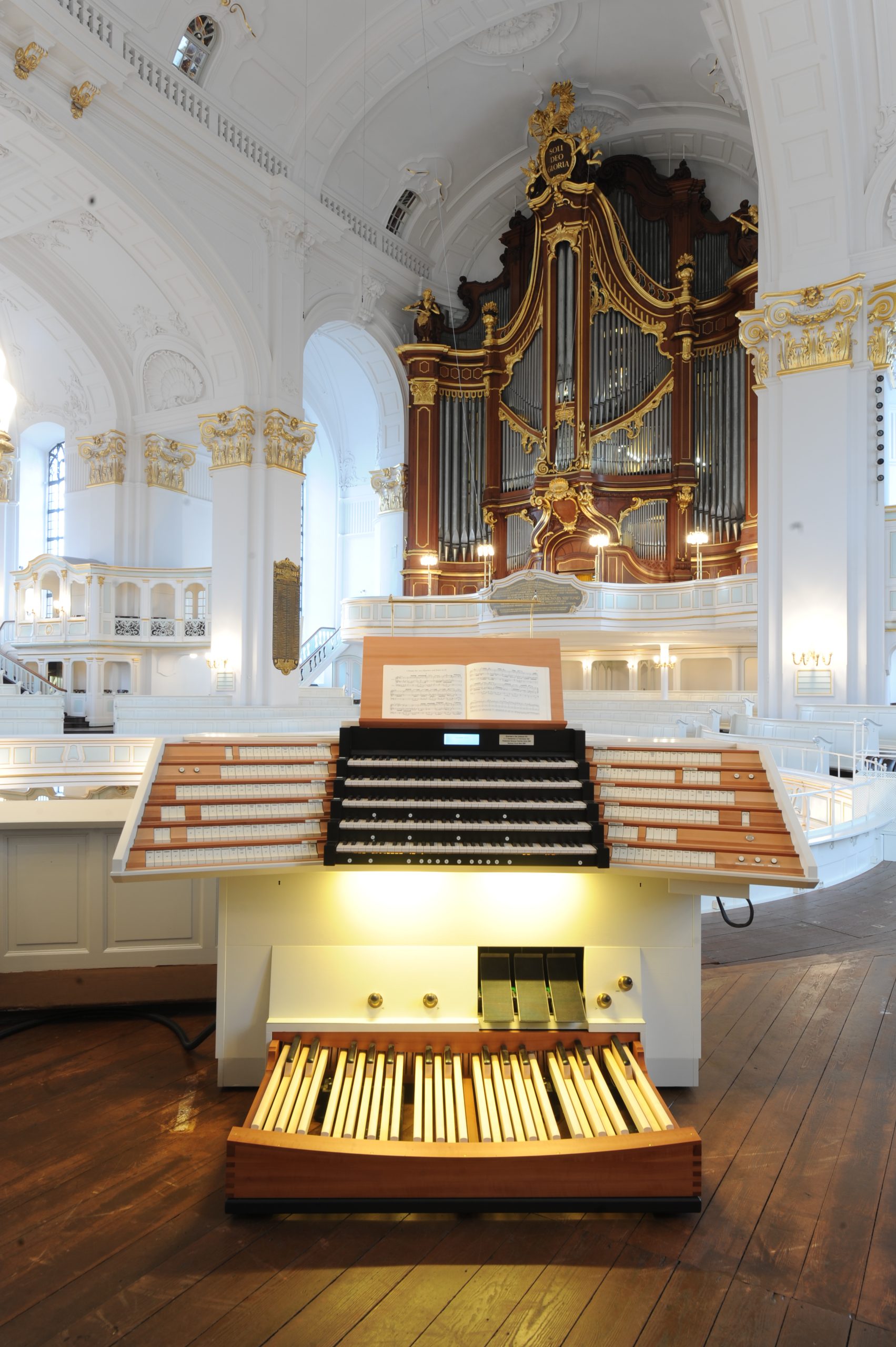 Orgel aus der Nähe