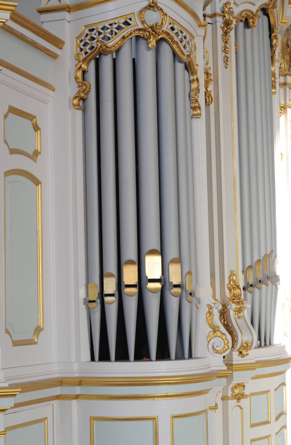 Die Chororgel im Michel