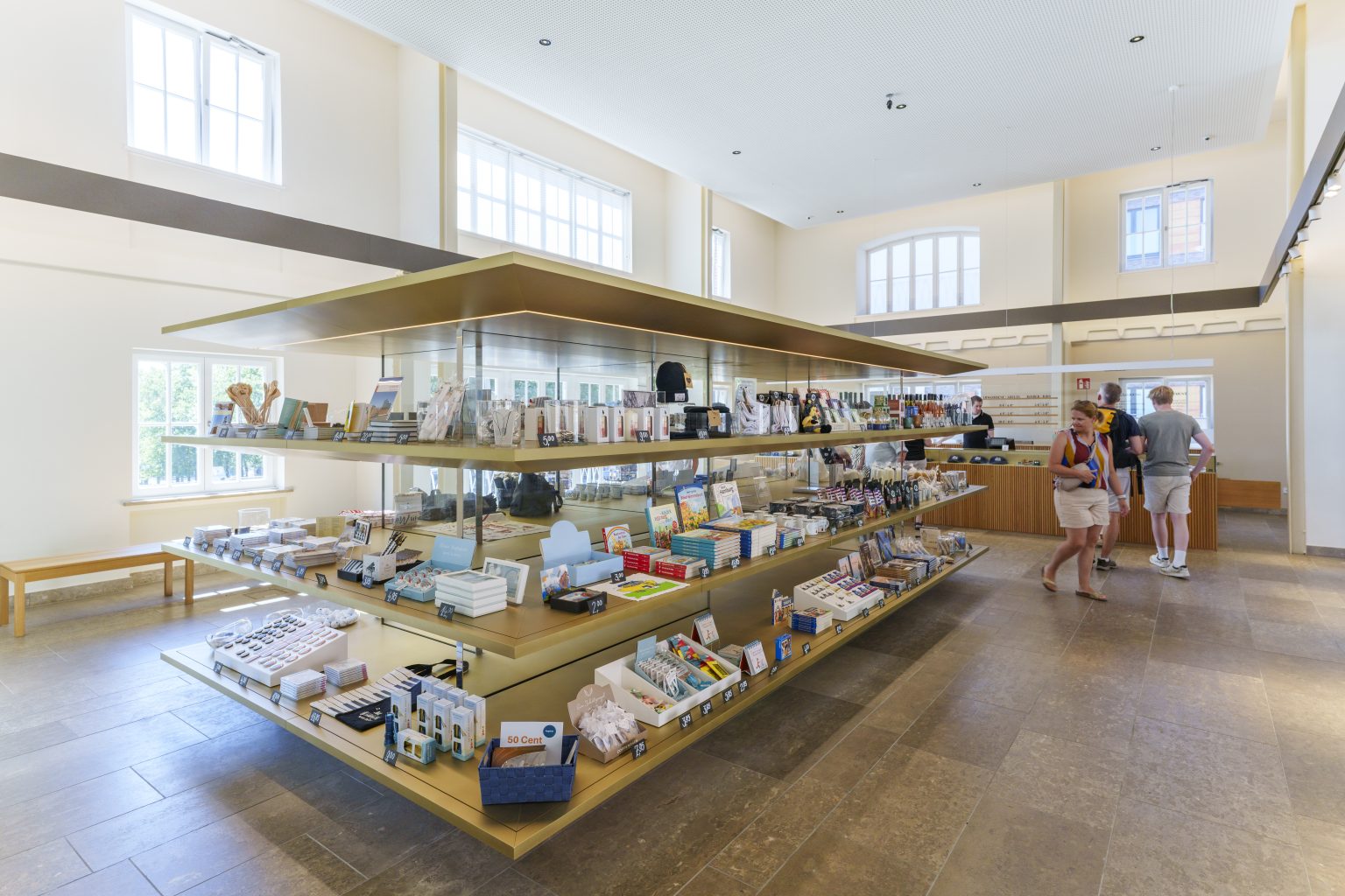 Der MichelShop im Besucherzentrum Sankt Michaelis