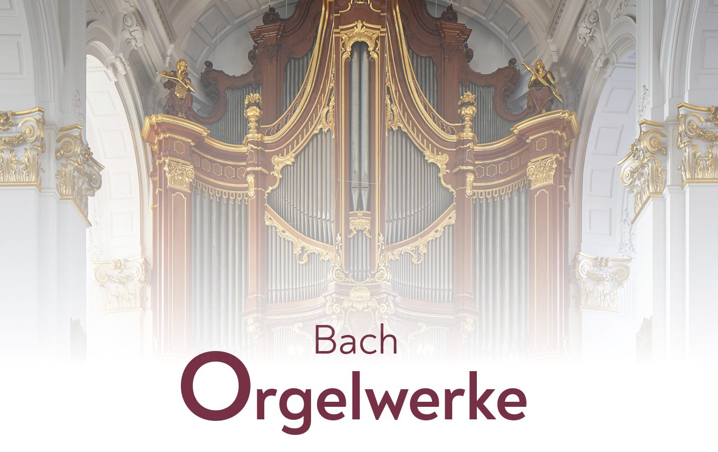Cover der CD von Jörg Enderbock "Bach - Orgelwerke"